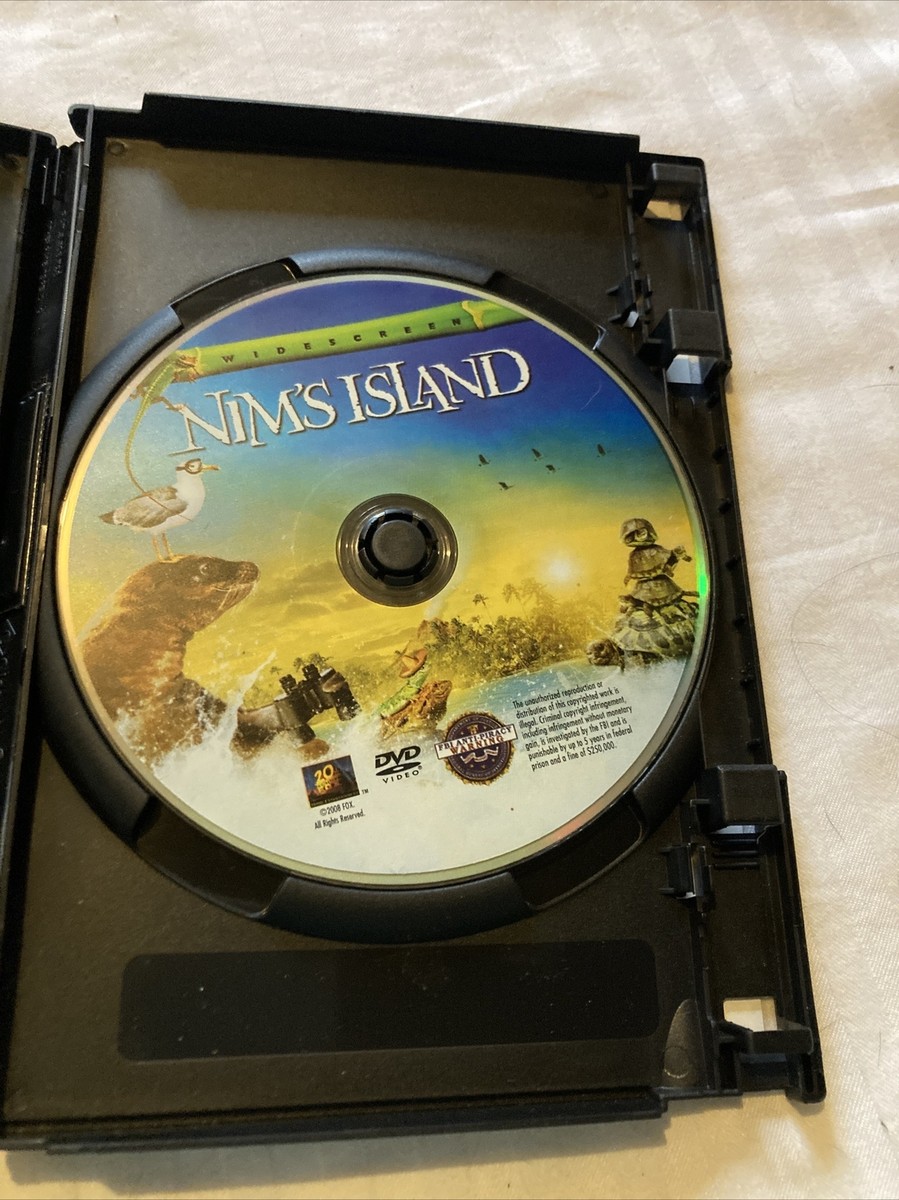 Nim's Island (DVD, 2008, Widescreen) Abigail Breslin Jodie Foster