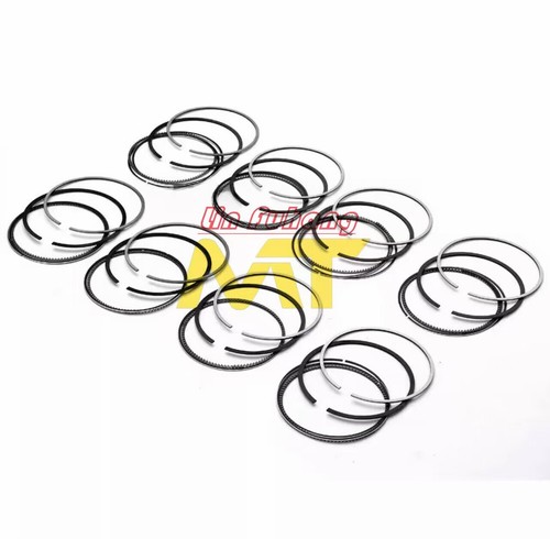 8PCS OE Piston Rings Set Φ84.5mm STD For Audi S6 S7 A8 RS6 C7 4.0T V8 CEU CTG - Picture 2 of 4