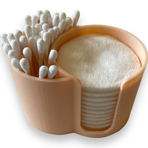 Cotton pad dispenser cotton swab holder bath organizer various colors - Picture 9 of 16