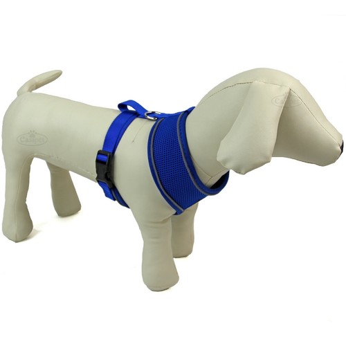 Dog Harness Puppy Pet Soft Adjustable Comfortable Reflective Breathable Vest - Picture 28 of 74