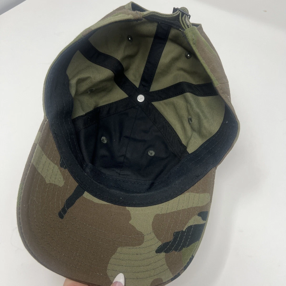 Nike camo cheap hat womens
