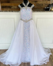 Jenniferwu Custom Made Girl Dress Evening Formal pageant Prom Dress Gown