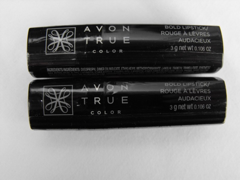 AVON TRUE COLOR BOLD LIPSTICK - 2 POWER PLUM - NEW SEALED IN CELLOPHANE