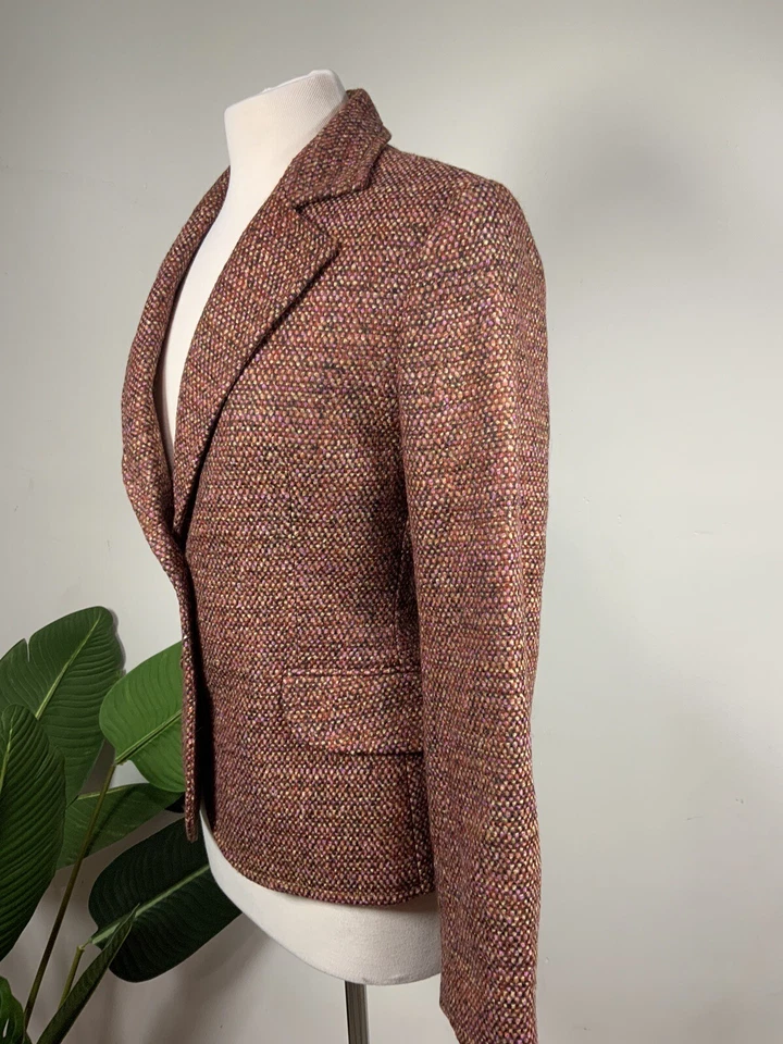 Chaqueta Blazer The Limited Mezcla Lana Boucle Talla 8 $158 Foto 4 de 4