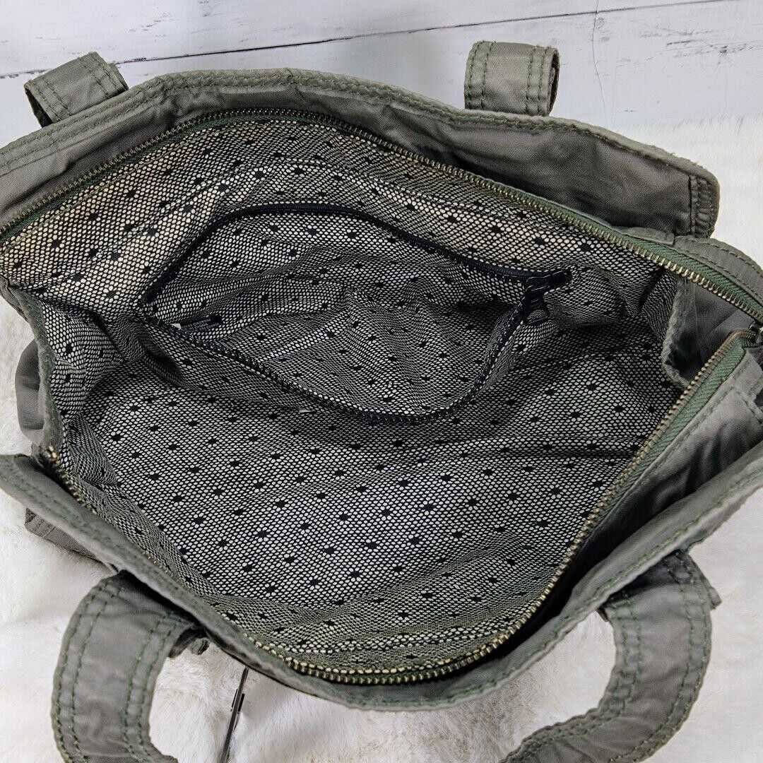 DIESEL Archive Metal Logo Shoulder Hand Bag Y2K Khaki 90s DIESEL Archive Metal Logo Shoulder Hand Bag Y2K Khaki 90s
