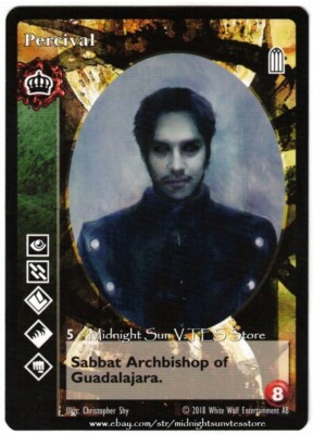 Percival Lasombra 2018 BCP V:TES VTES Vampire CCG