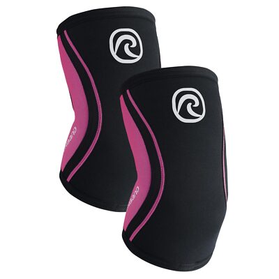 Rehband Ellenbogenbandage für Kraftsport 1 Paar Ellbogenstütze Gewichtheben