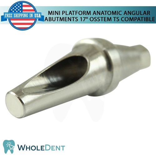 10x Mini abgewinkeltes anatomisches Abutment 17° Titan Dental Osstem® TS kompatibel - Bild 4 von 5