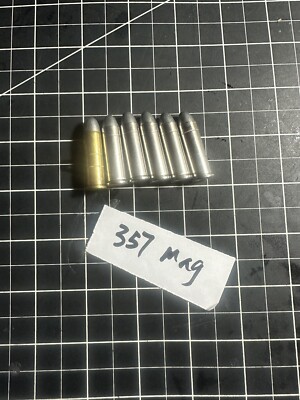 snap cap 357mag set of 6x dummies