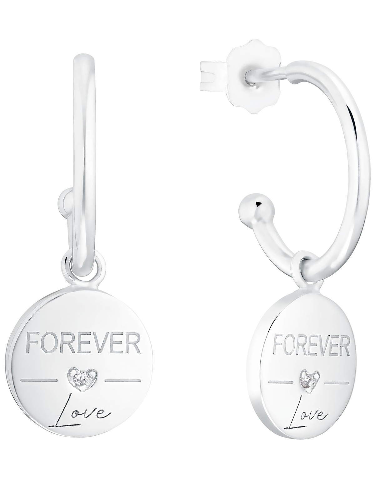 сОливер Эрринге Дамен Креолен Стерлинг-Зильбер 925 серебряных монет Циркония 2031413 9590₽