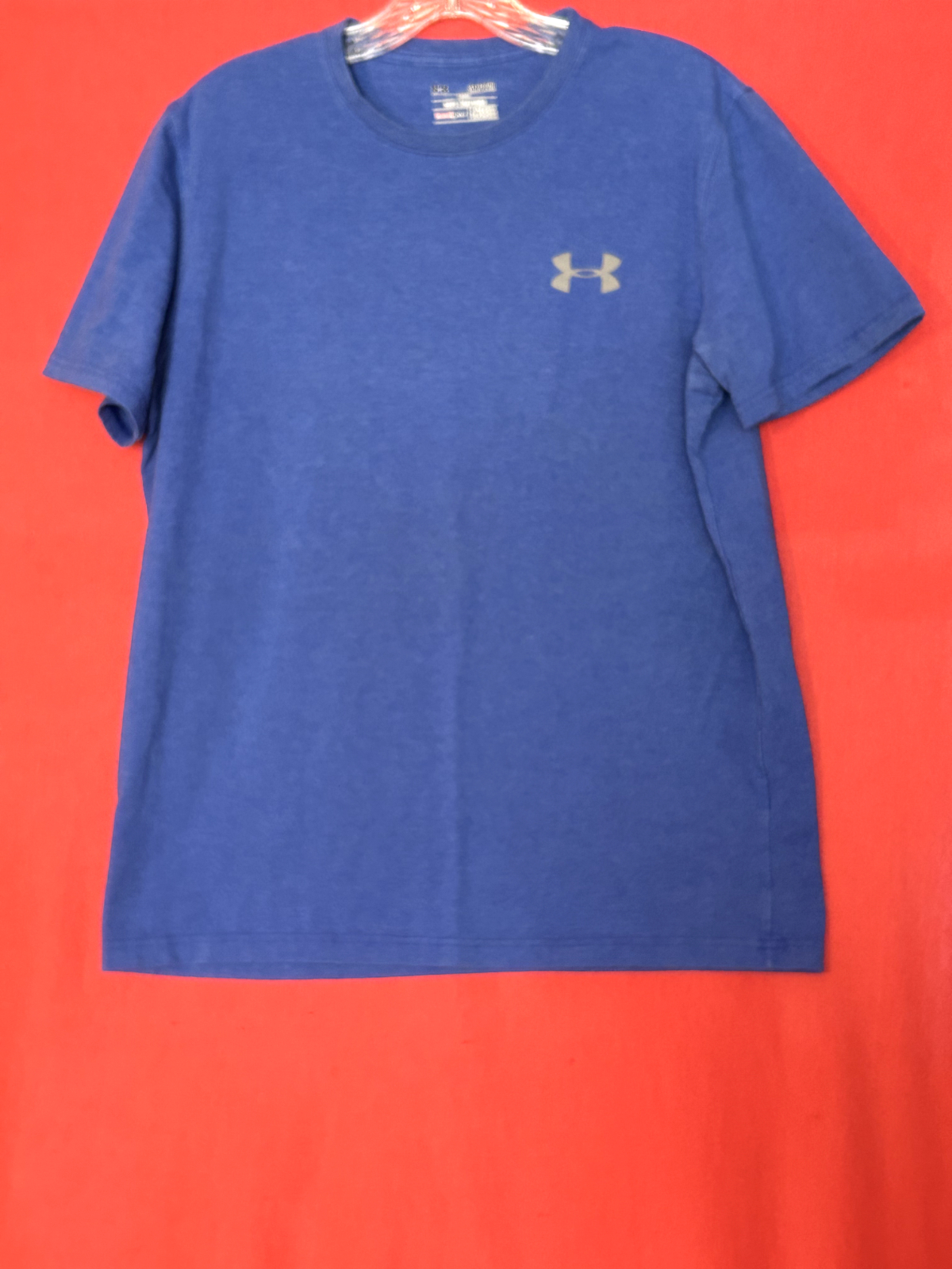 Men’s Under Armour UA Heat Gear Cotton Loose Graphic Small Short Sleeve T-Shirt