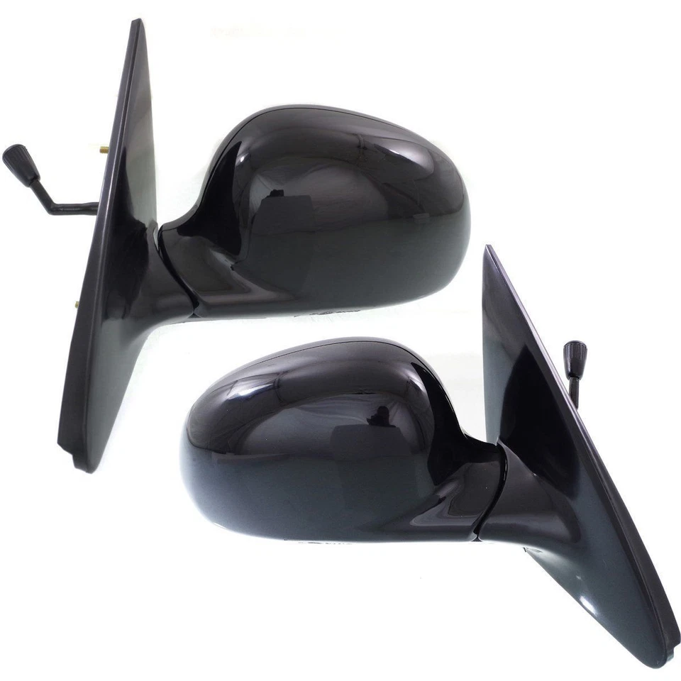 Nuevo juego de espejos retrovisores manuales izquierdo y derecho para Honda Civic 1992-1995 cupé hatchback Foto 2 de 4