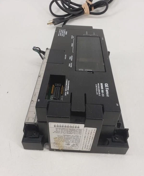 GE FANUC SERIES 90-20 PROGRAMMABLE CONTROLLER - Image 2 of 4