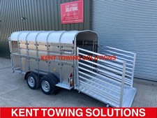 New Nugent LC3618H 12' x 6' Livestock Sheep Cattle Trailer, 3500kg MGW Inc VAT ✅