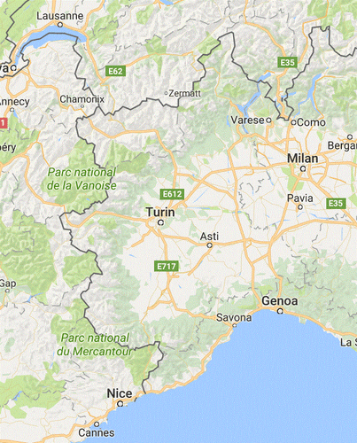 ITALY North West Part - 1931 BAEDEKER MAP 10.5 x 11.5 "  26.5 x 28.5 cm - Picture 4 of 5