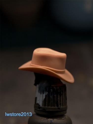 1:6 1:12 1:18 Cowboy Hat Model Sculpt For 12" 6" 3.75" Male Figure Head Body - 第 1/3 張圖片