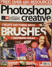 Photoshop Creative Issue 153 Create Anything With Bruches FREE SHIPPING mc17