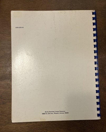 Here In Our Midst Michael Joncas Keyboard And Guitar Chords Sheet Music c. 1983 - Imagen 7 de 7
