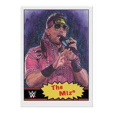 2021 Topps WWE Living Set #3 - The Miz - WWF SP /1582
