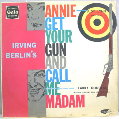 LP Judy Lynn Sings With Larry Douglas , Warren Vincent Orchest Annie Get Your G