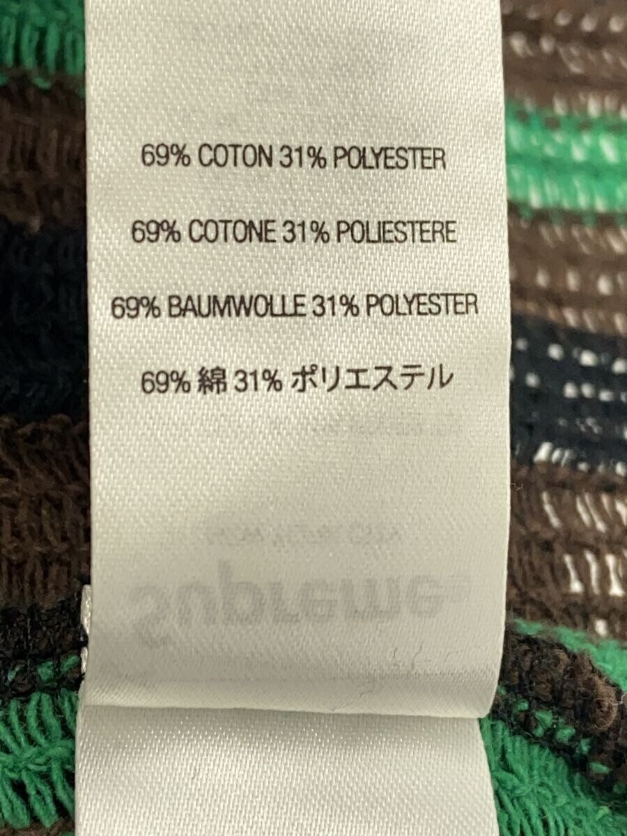 Supreme Polo Shirt L Cotton Brown Stripe 22SS Open Knit Zip Supreme Polo Shirt L Cotton Brown Stripe 22SS Open Knit Zip