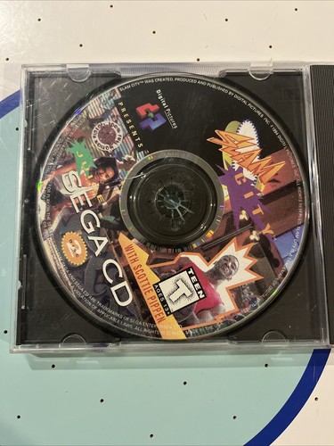 Slam City (SEGA CD)- Authentic - Free Shipping- EXCELLENT CONDITION - Picture 2 of 3
