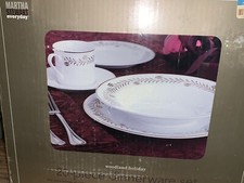 Martha Stewart Woodland Holiday 20-piece dinn...