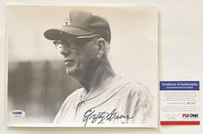 Lefty Grove Signed Autographed Vintage Glossy 8x10 Photo A's : PSA/DNA COA