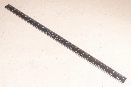Arch Stainless Hardened Steel 24" Rule 32/64nds & 50/100ths  FINE Condition