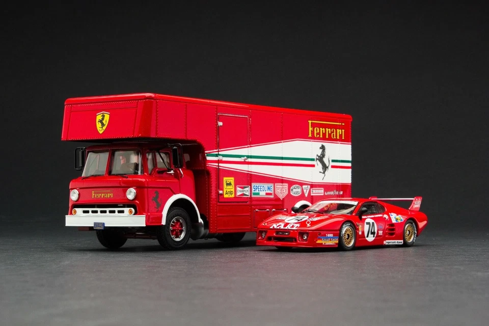 Exoto 43 | Ferrari N.A,.R.T. Race Car Transporter | EXO00015GS3 - Image 3 of 4