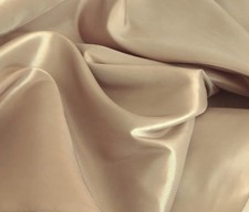 Tan Beige Taffeta 100 Polyester 59/60" wide by the yard or roll. Free swatches.