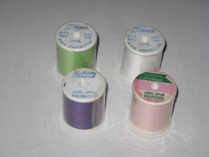 Vintage Kmart & Notion Sewing Thread Lot Of 4 Still Sealed Near Mint Condition