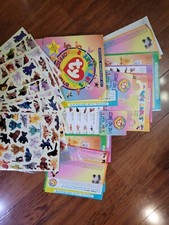 Beanie Baby Club Set Stickers Sheets