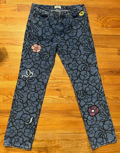CHRIS PYRATE & FRIENDS Jeans Gr. M 34,5x33 Designer Tech Jeans Streetwear - Bild 2 von 21