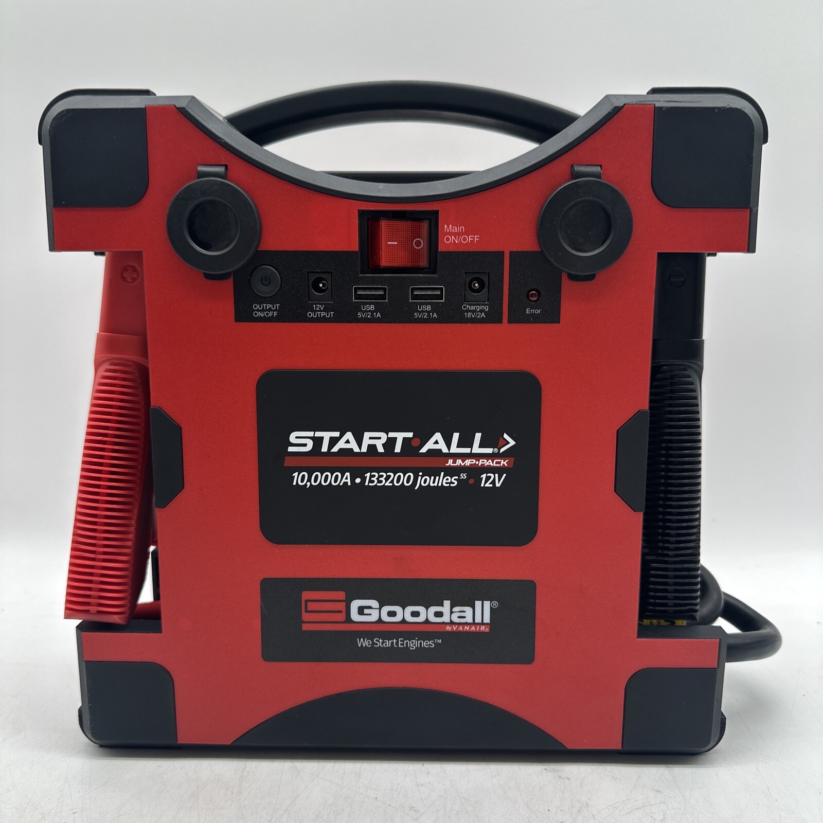 Goodall Start All Jump Pack 12V 10000A for Class 8 Gas, Diesel
