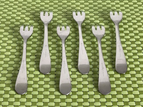 Towle LIBERTY BELL Stainless 6 Salad Forks Supreme Cutlery Satin Flatware E56WU - Picture 5 of 8