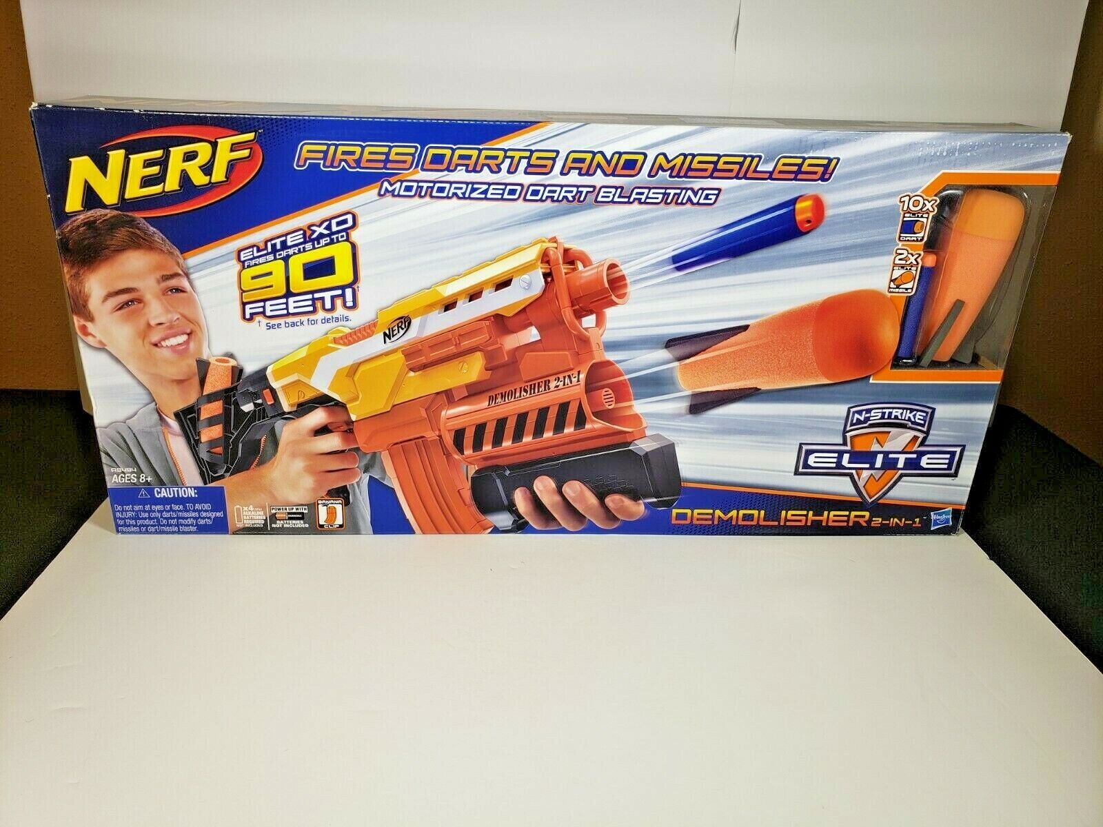 NERF N-Strike Elite Demolisher 2 em 1 Demolidor Blaster, brinquedo,  fotografia, munição, arma png