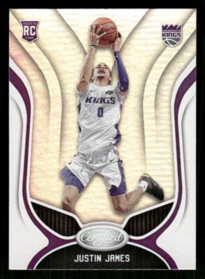 2019-20 Panini Certified #198 Justin James RC Sacramento Kings | eBay