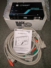 Black Box ServSwitch Wizard LP 2 Port KVM Switch  cables SSW2LP Part SW641A