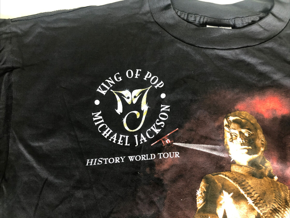 Vintage 1997 Michael Jackson HIStory World Tour Concert T Vintage 1997 Michael Jackson HIStory World Tour Concert T