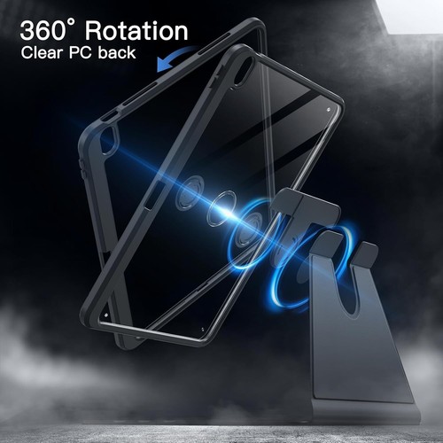 Rotating Case for iPad Air 13-Inch M3/M2 2025/2024 with Pencil Holder 360 Degree - Picture 2 of 7