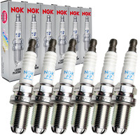 6X NGK BKR6EQUP 3199 ZÜNdkerze FüR BMW 3Er E46 5Er 39 7Er E38 X3 E83 X5 E53 Z3