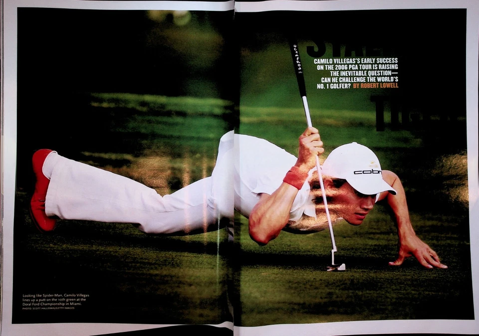 2006 Июль / Август Сигара Aficionado - Колумбийский Феномен Гольфа Камило Вильегас - Изображение 4 из 4