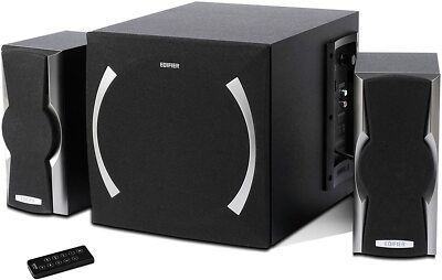 Edifier XM6PF Multimedia Speaker System With FM Radio Black