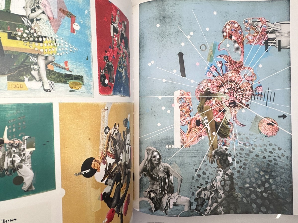 Cutting Edges Contemporary Collage Photo Art Collection Book of
