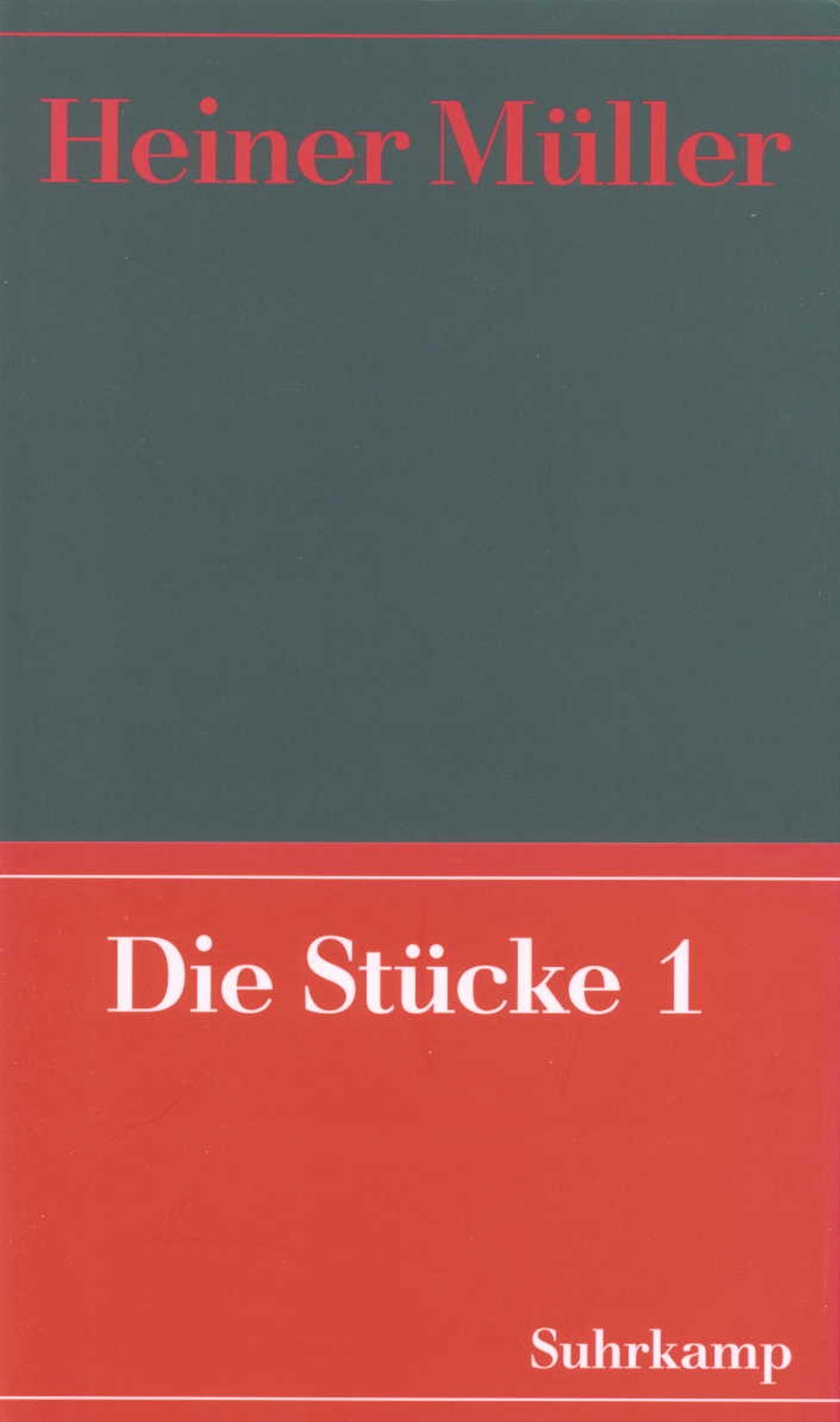 Werke 03. Die Stücke 01 Heiner Müller