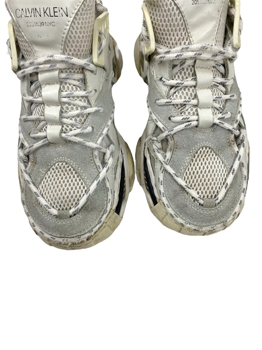 1234　  205w39nyc CALVIN KLEIN 205 W39 NYC x RAF SIMONS Strike 205 White