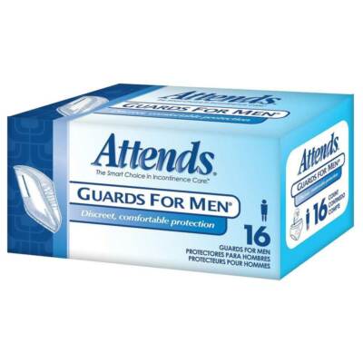 Attends Guard for Men - Box of 16 #MG0400