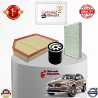 Set Service 3 Filter volvo XC60 2.0 T 149KW 203CV Von 2012-> KTV1