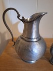 VINTAGE ARTINA SKS ZINN 95% PEWTER PITCHER & 2 MUGS 1836 Grapes/Fruit — photo 5
